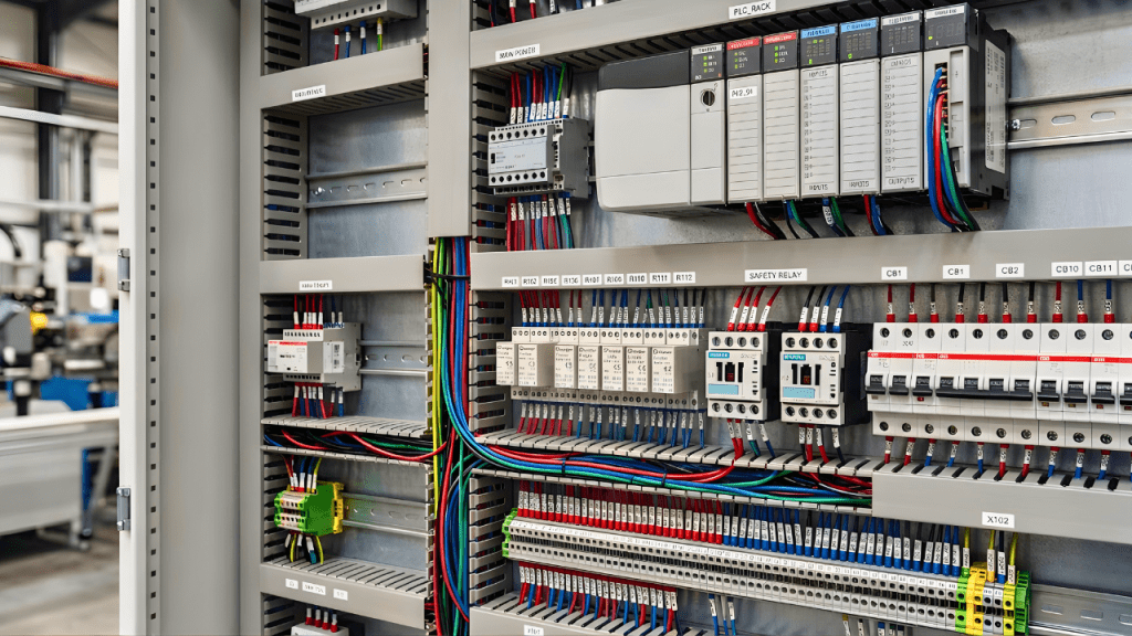 Components of an Industrial Control Panel