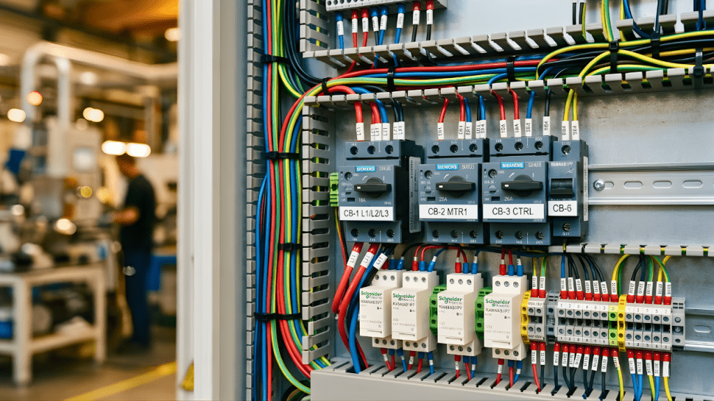industrial electrical control panel