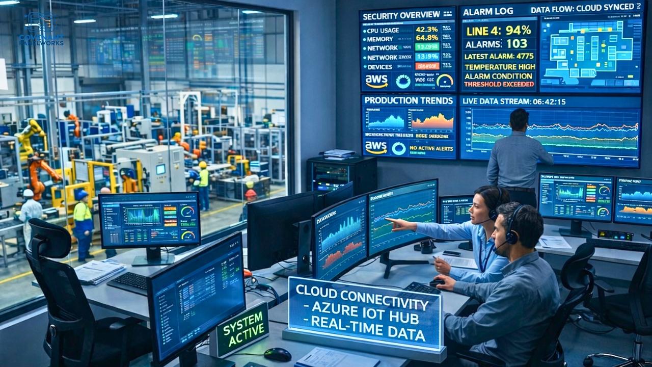 displaying SCADA dashboards
