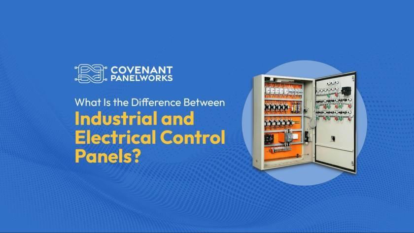 industrial and electrical control panel