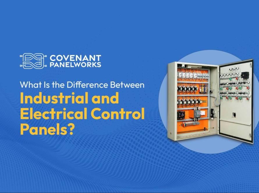 industrial and electrical control panel