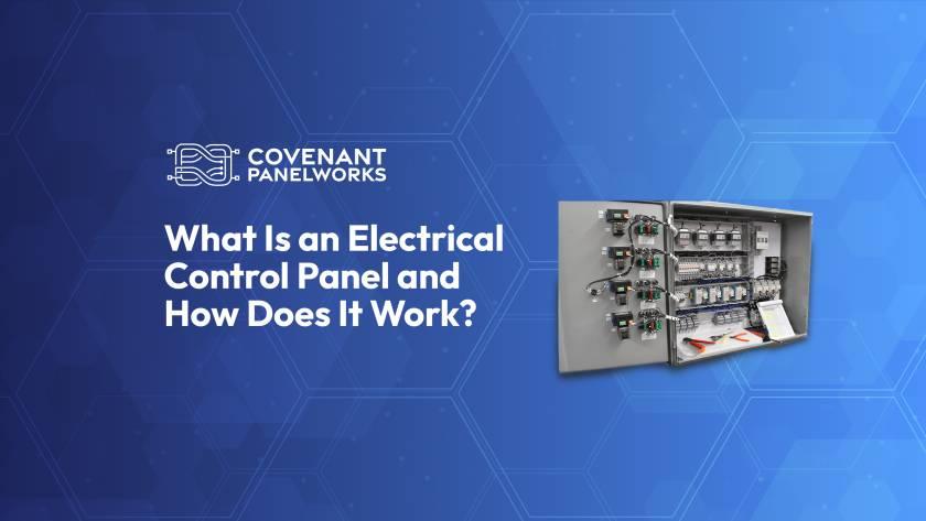 What is an electrical control panel