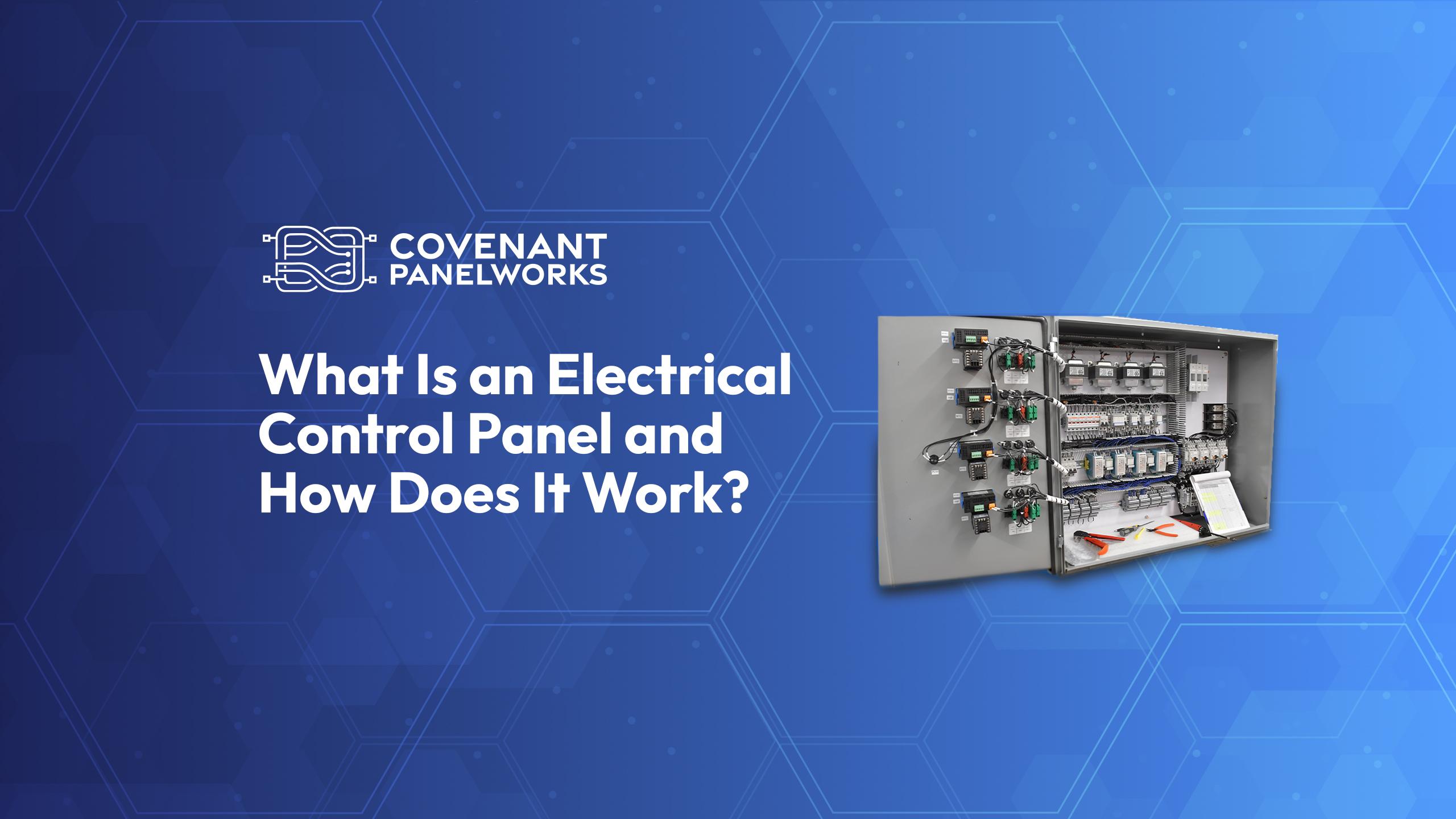 What is an electrical control panel